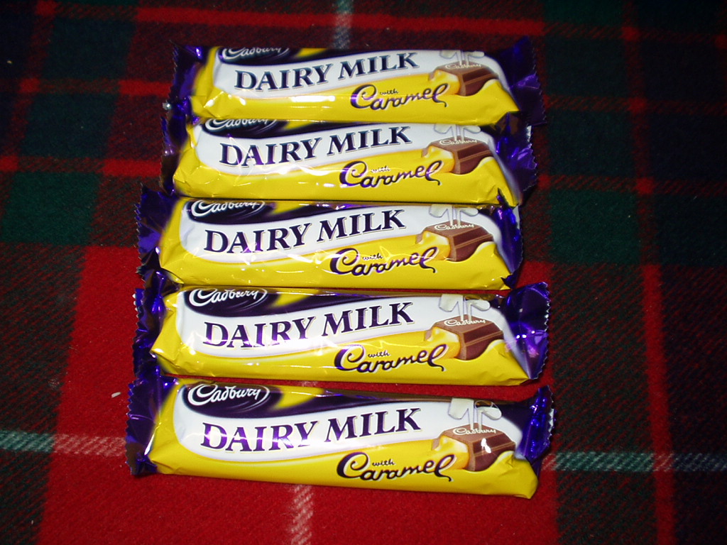 Dairy Milk Caramel (5) - Click Image to Close